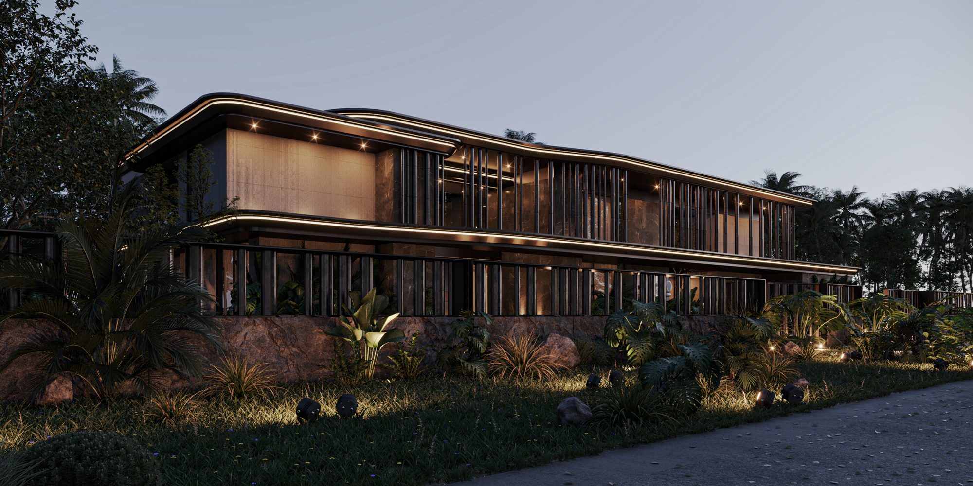 Contemporary GB2 residence
